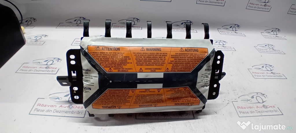 Airbag pasager Nissan Qashqai 2012