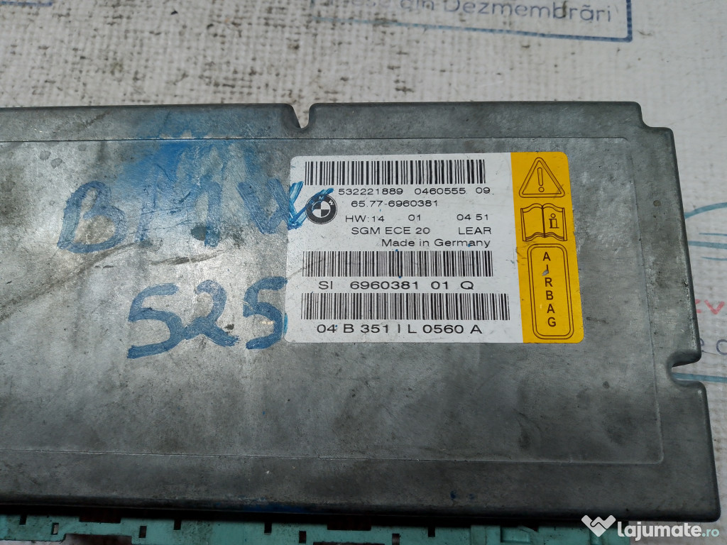 Modul airbag BMW 525