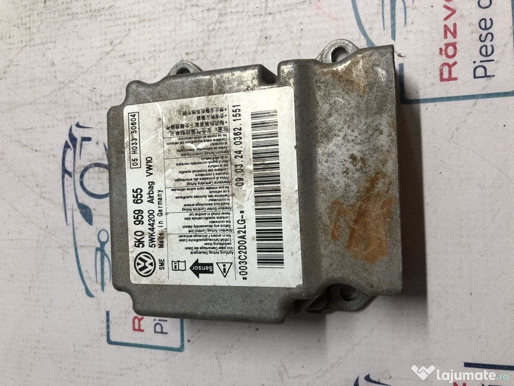 Modul airbag Volkswagen Golf 6 2009