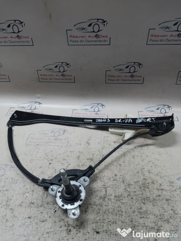 Macara geam dreapta fata Skoda Fabia 3 Hatchback 2015