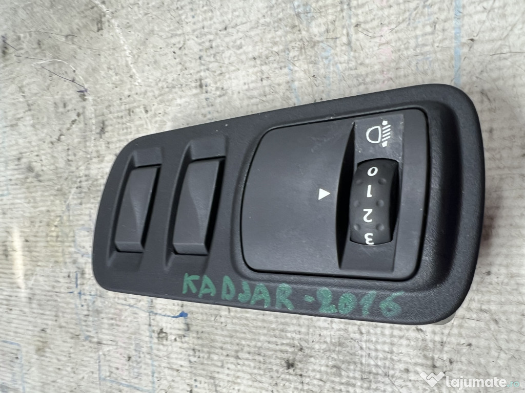 Buton intensitate luminii Renault Kadjar 1.2 Benzina 2016