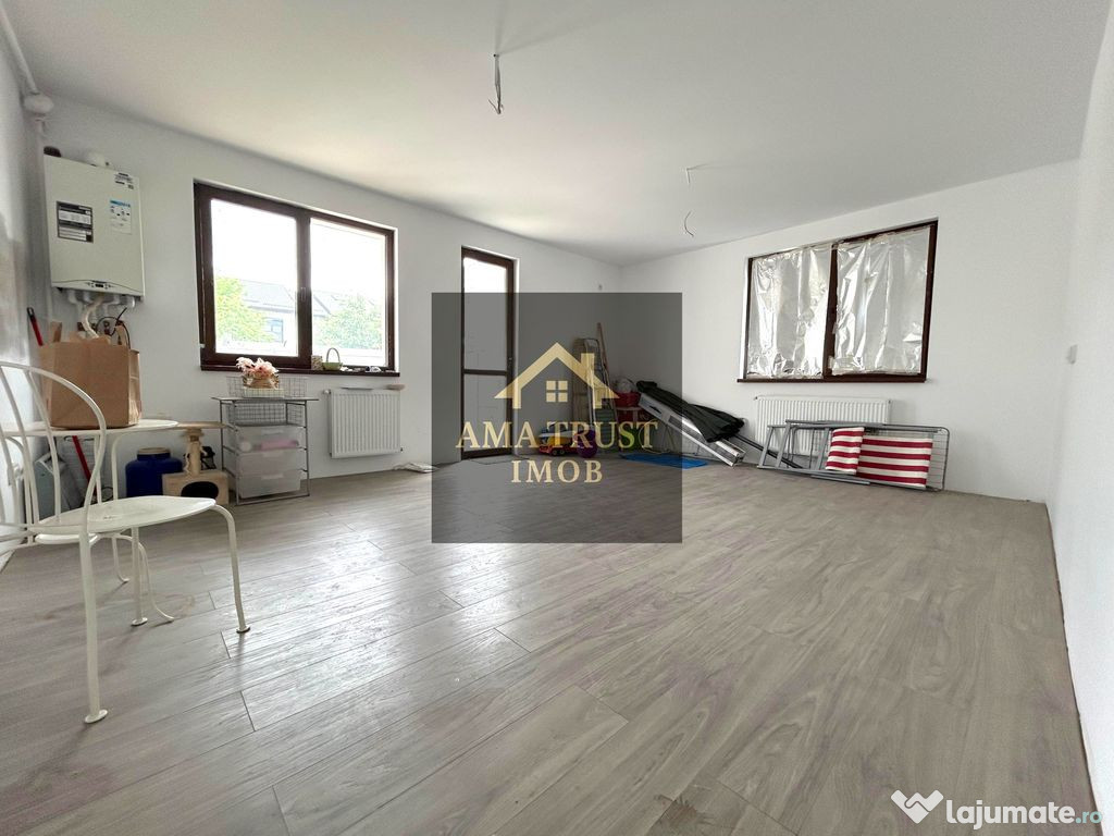 Apartament 3 camere-120 mp + curte și 2 locuri de parcar...