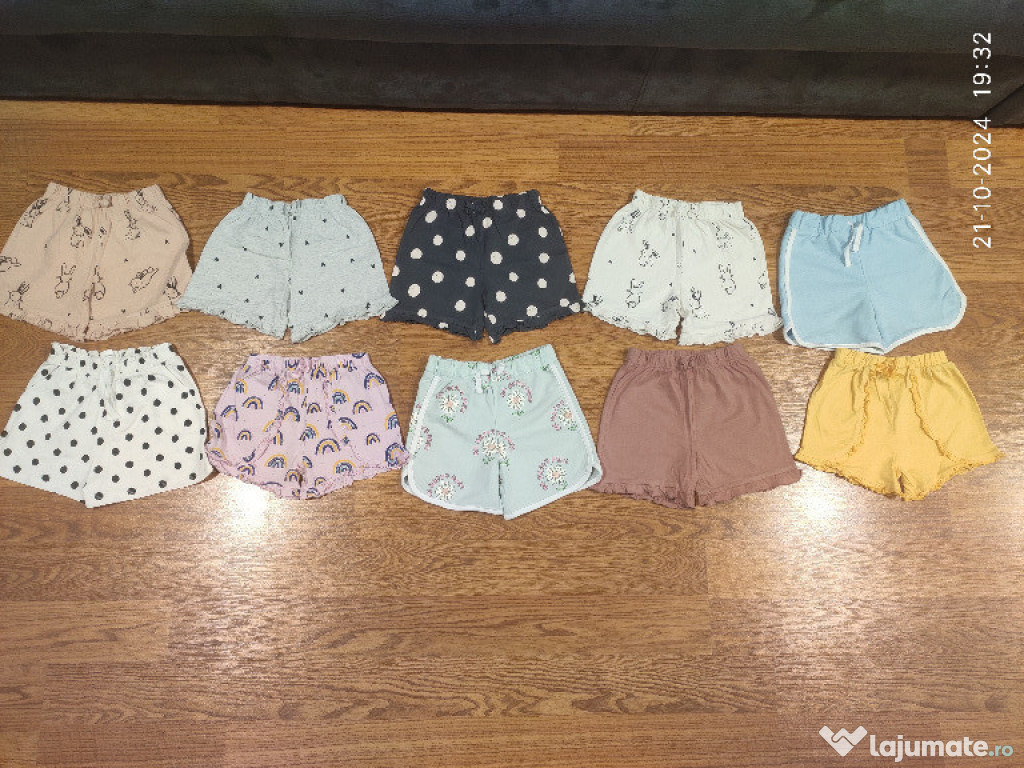 Lot pantaloni scurti George 5-6 ani 110-16