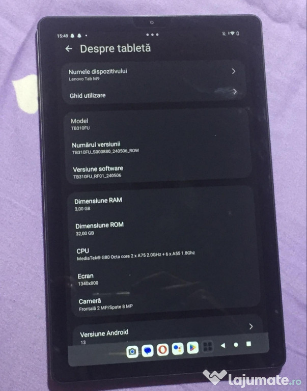 Tableta Lenovo M9