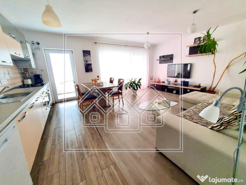 Ap. cu 3 camere si balcon situat in zona Calea Cisnadiei