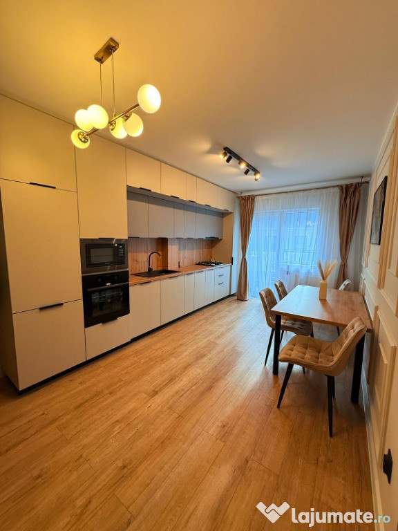 Apartament 2 camere 54 mp, et.2, Finisat si Mobilat NOU Floresti