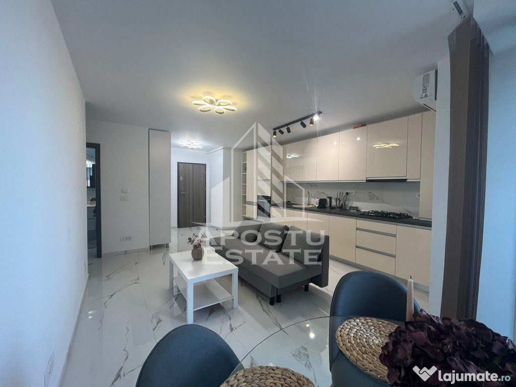 Apartament cu 2 camere, bloc nou, loc de parcare subteran...