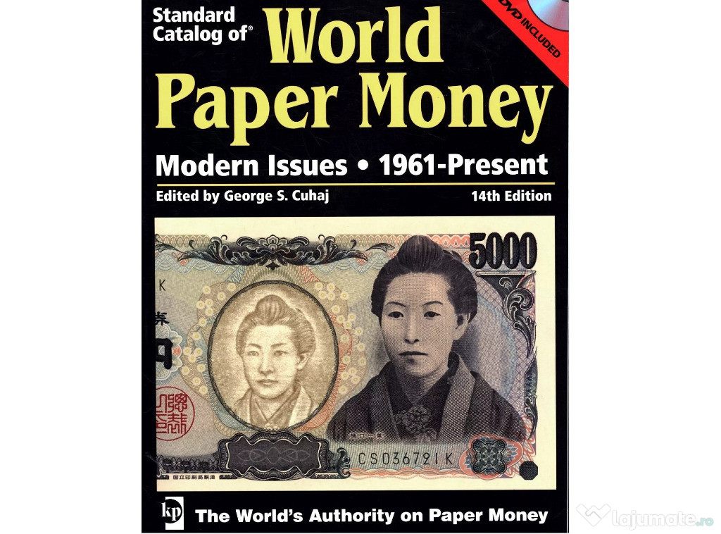 Catalog de bancnote toata lumea cu ilustratii 900 pagini