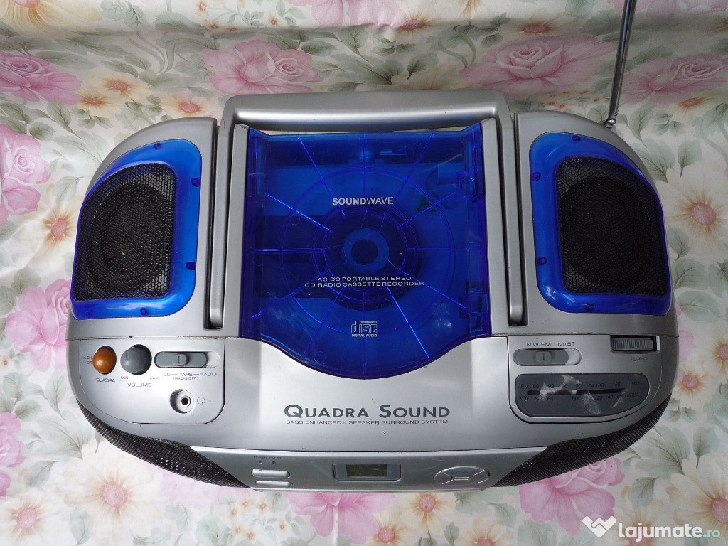 Radiocass cu cd quadra sound