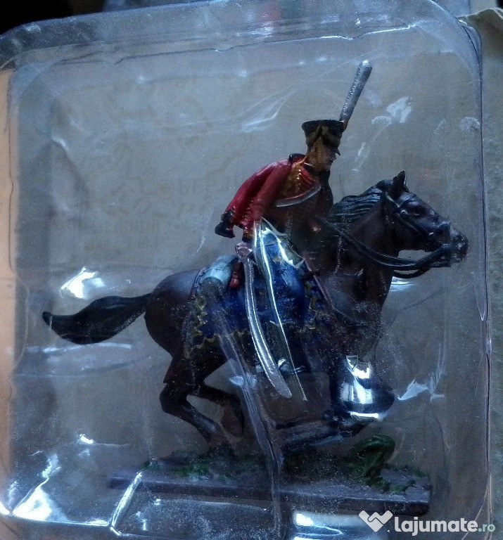 Super figurina soldatel plumb cavaler garda lui Napoleon