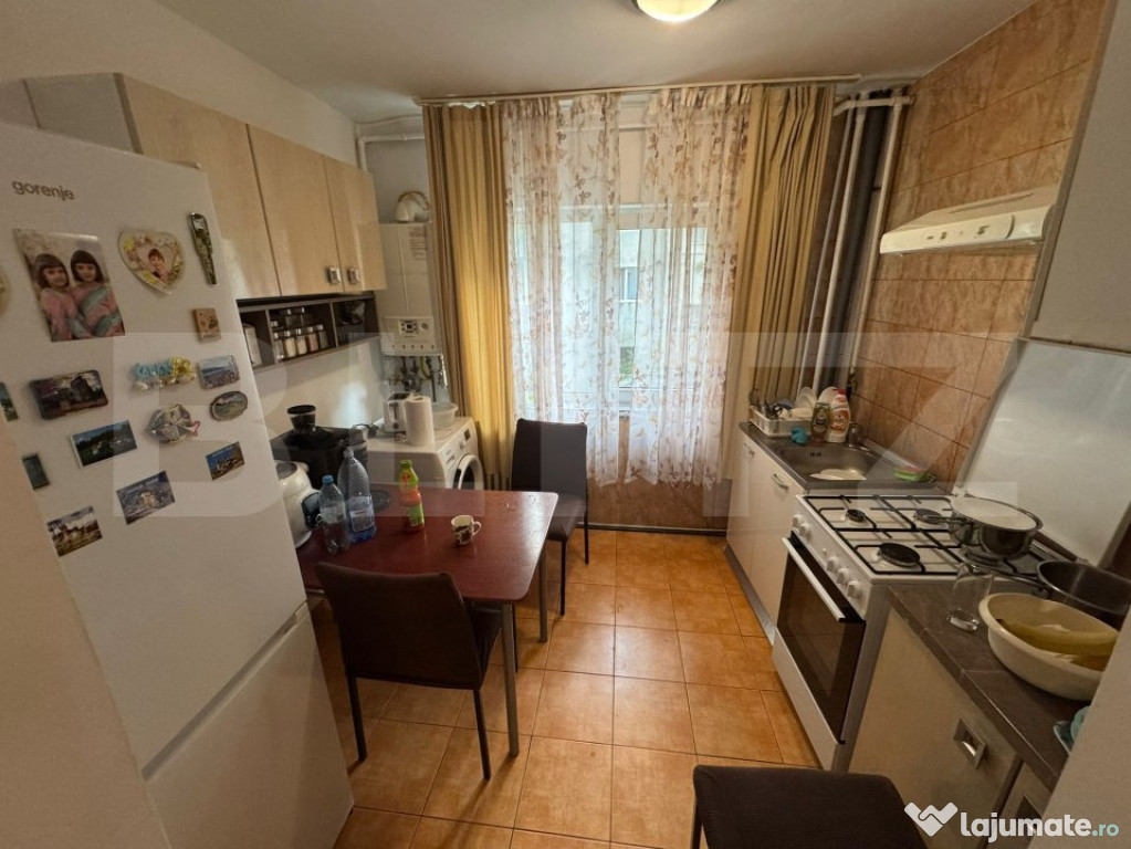 Apartament 2 camere, 50 mp, etaj 2/4, bloc reabilitat – zo