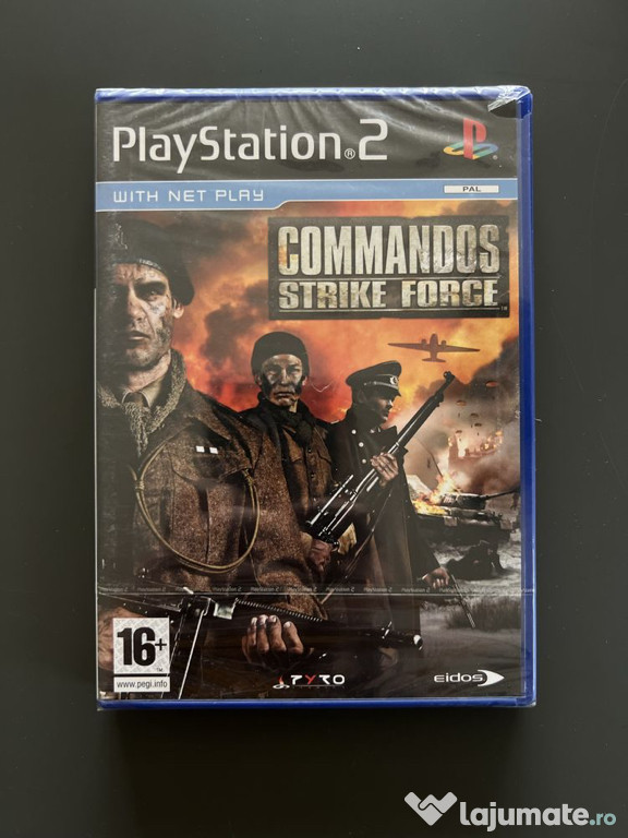 Commandos Strike Force - PS2 - SIGILAT!