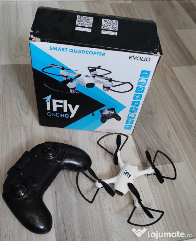 Dezmembrez Drona Evolio iFly One HD, acumulator, telecomanda/camera HD