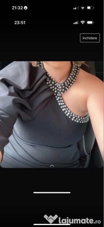 Rochie lungă neagră