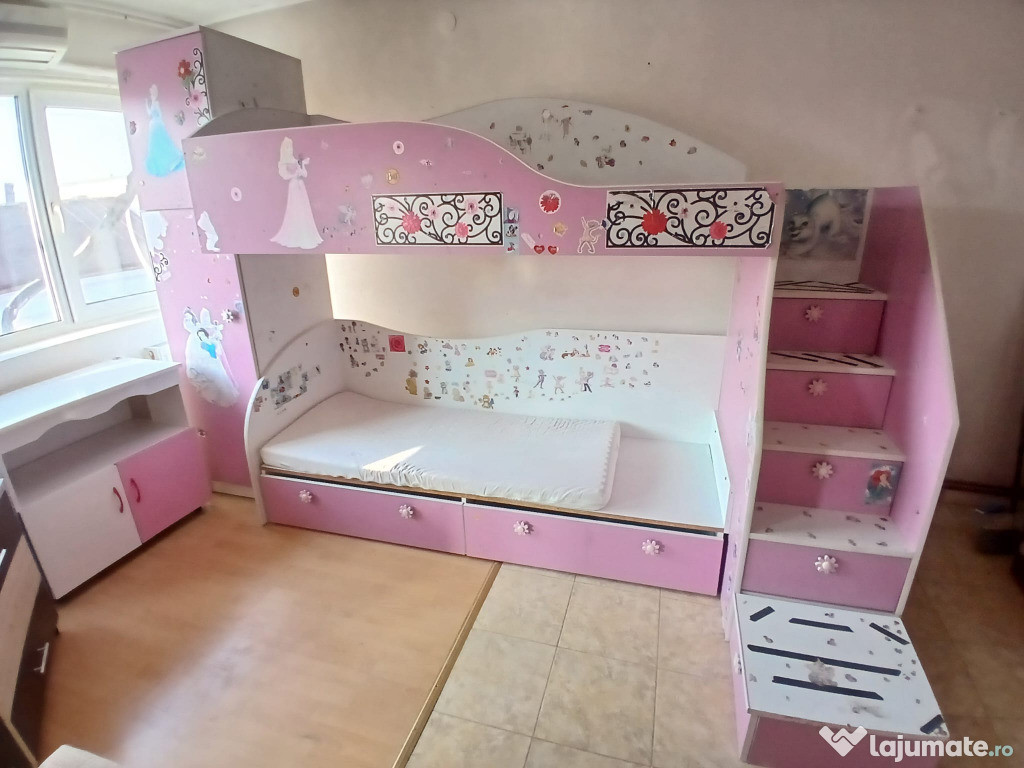 Vînd pat suprapus pentru copii