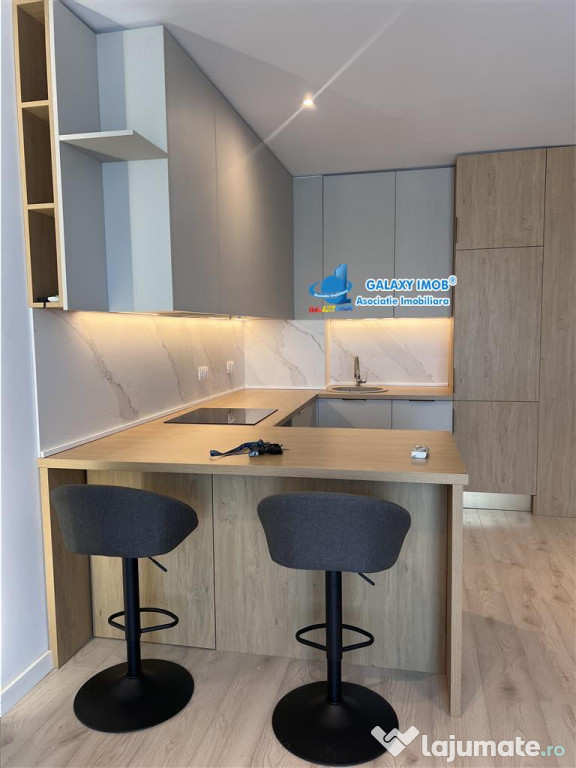 Prima studio mobilat Baneasa Greenfield Residence
