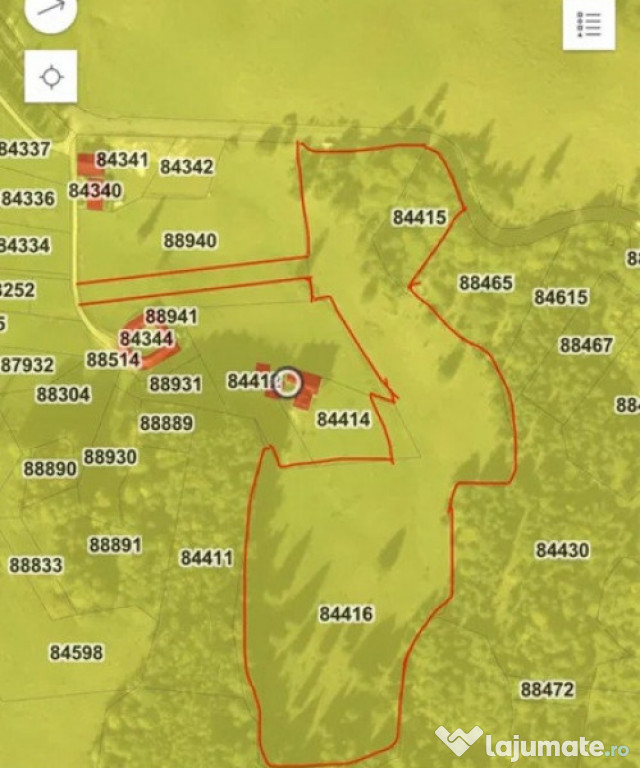 Vand 58 591 mp teren in Dâmbovicioara la 5 km de Fundata