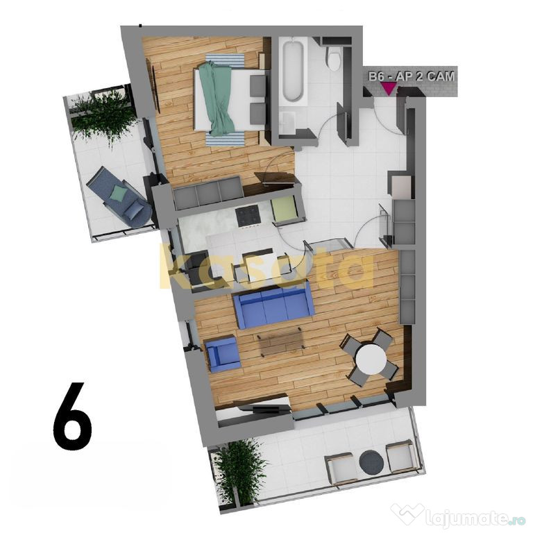 Apartament NOU 2 camere | Șos. Virtuții | Metrou Aproape