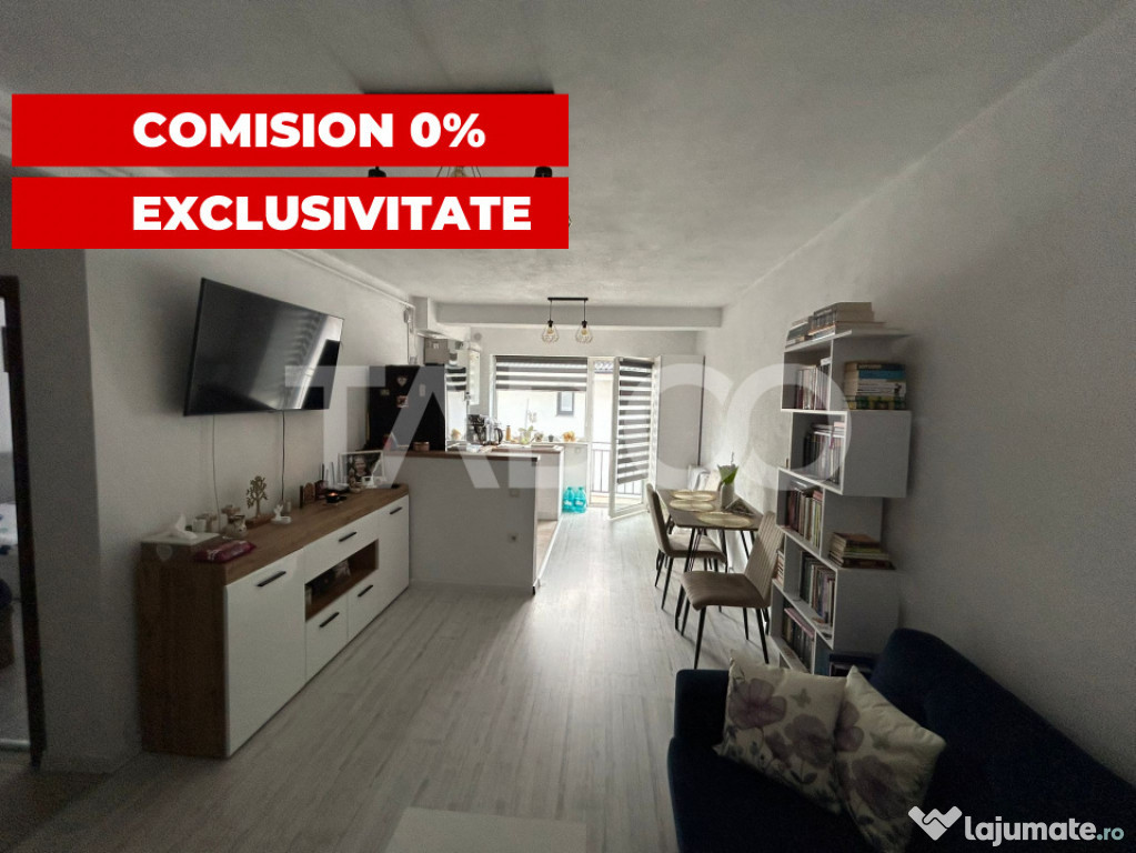Exclusivitate -Apartament cu 2 camere 44 mpu etaj 1 loc de p