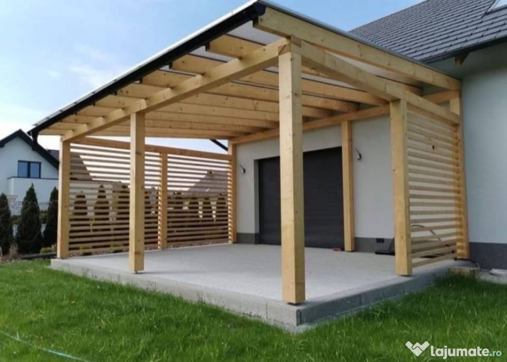 Fac foișoare terase cabane lemn
