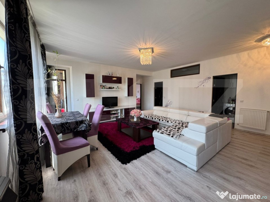 Apartament 3 camere, modern, 75 mp, parcare, zona Eroilor!