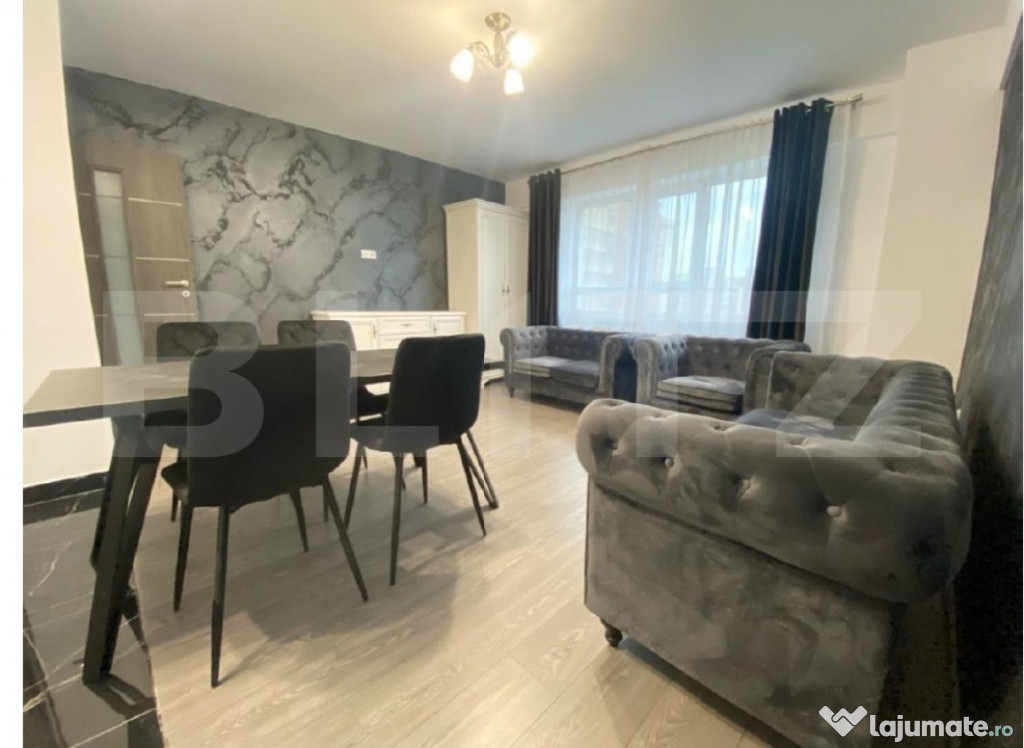 Apartament de 2 camere, etaj intermediar, 56 mp, zona Tatara