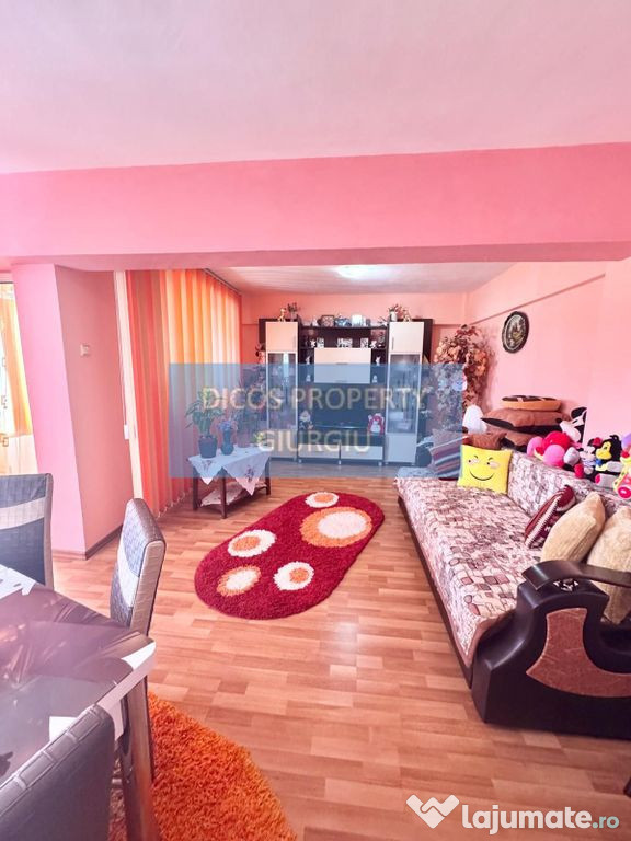 Apartament spațios, 3 camere – Bulevardul CFR, Giurgiu
