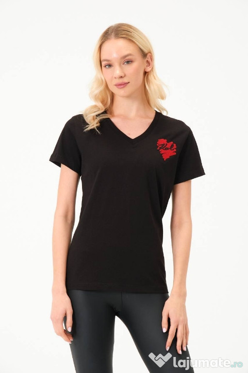 Tricou dama Karl negru
