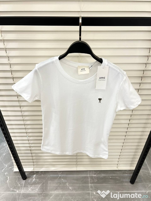 Tricou dama Ami alb
