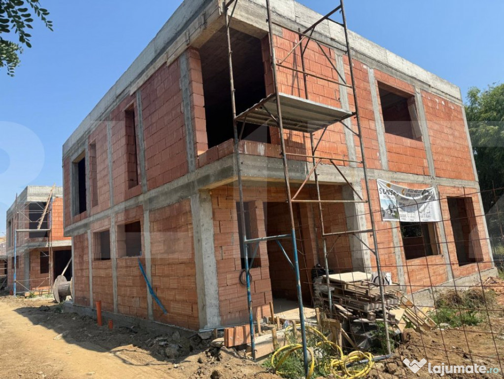 De vanzare duplex 4 camere, inca in stadiu de constructie