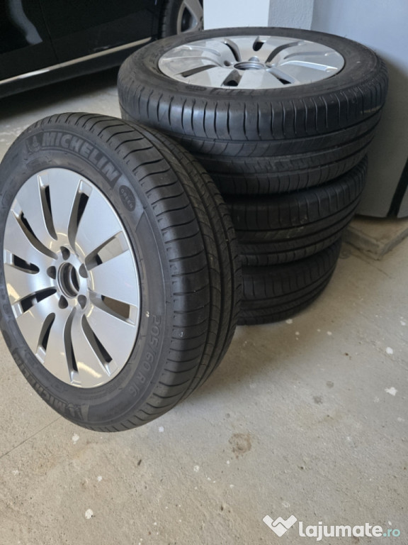 Genti + cauciucuri vara Michelin 205/60 R16