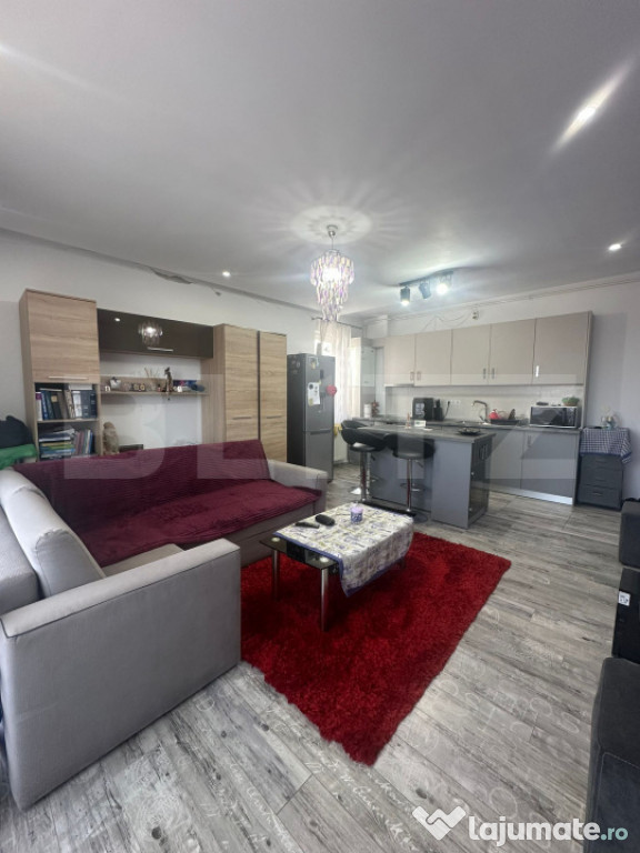 Apartament 44 mp, terasă 7 mp, view panoramic, bloc nou, pa