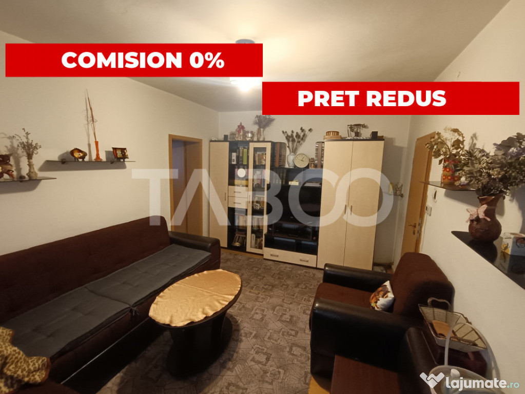 Apartament 3 camere 64mp utili mobilat utilat balcon Cetate