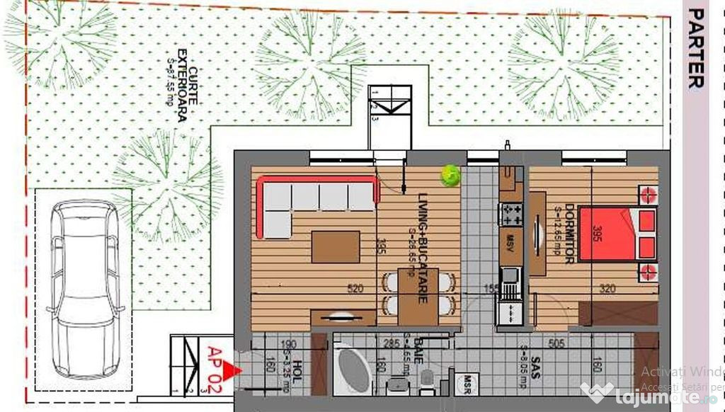 2camdec/studio+curte100mp+2parcari-10min metrou ApPatriei...