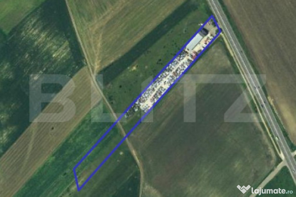 Hala cu cladire birouri, 14400 mp teren, in Copaceni