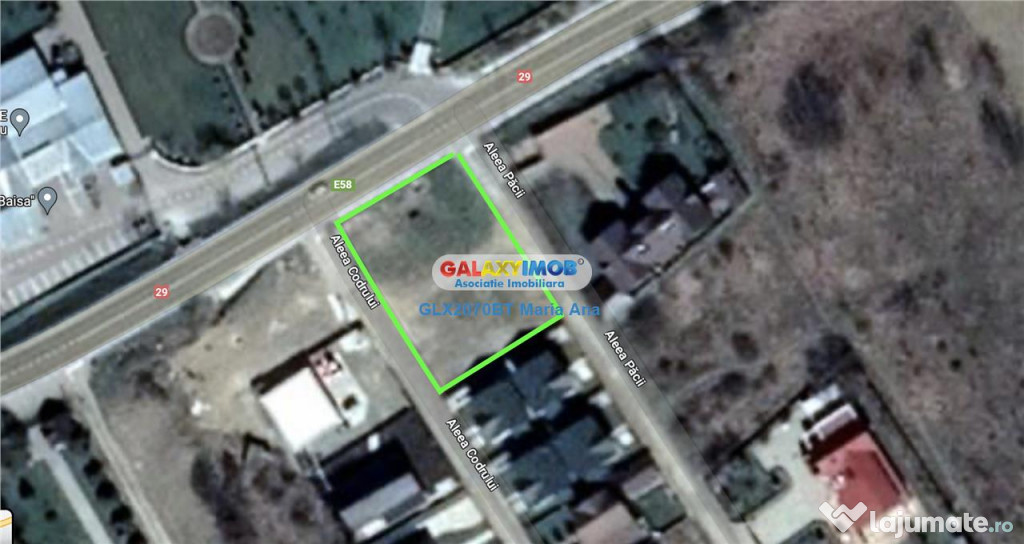Teren intravilan la strada principala Botosani-Suceava!