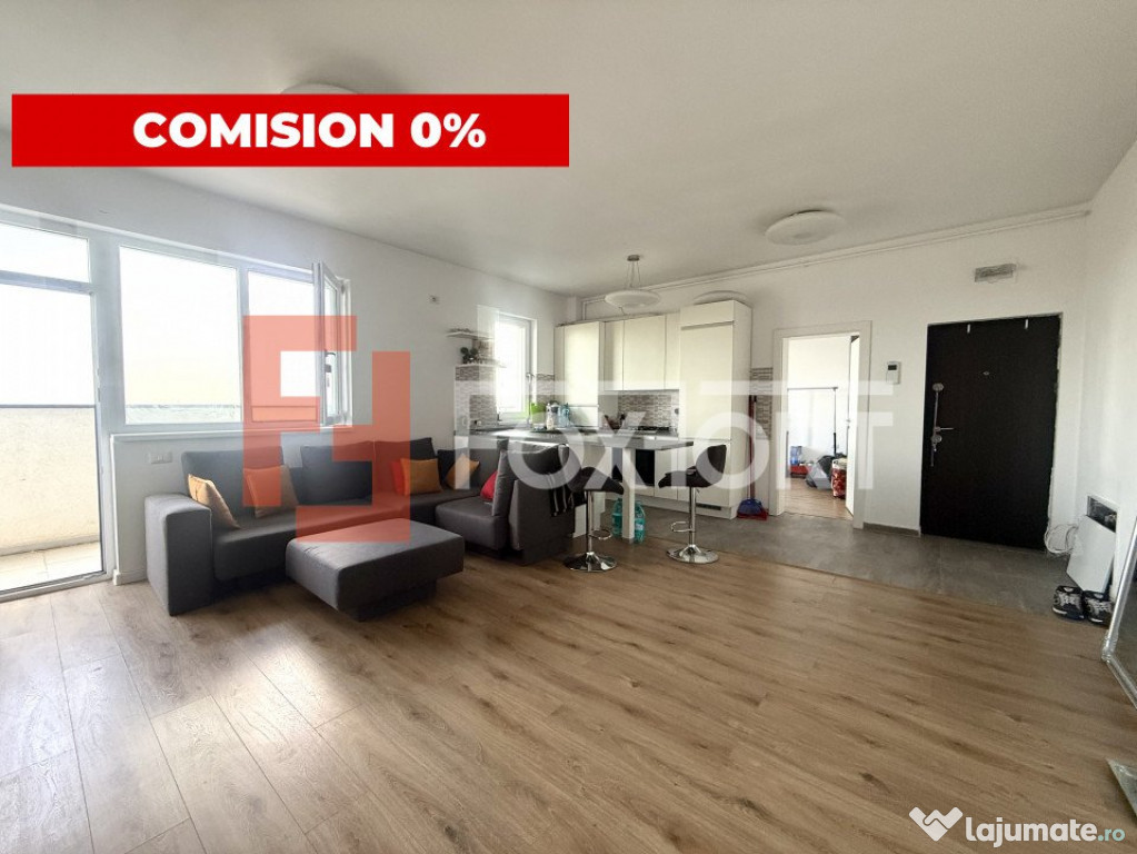 COMISION 0% Apartament cu 3 camere, terasa 27 mp, in zona Gi
