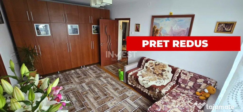 Apartament 3 camere - bloc fără risc - Podu Roș, Bld. Țu
