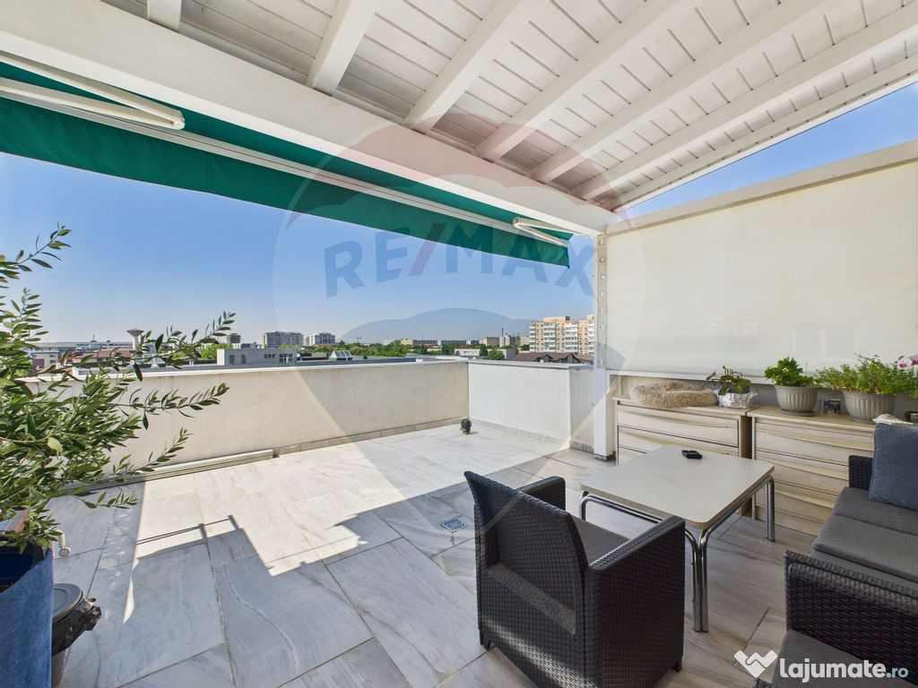 Apartament 2 camere cu terasă 24 mp și panouri fotovolt...