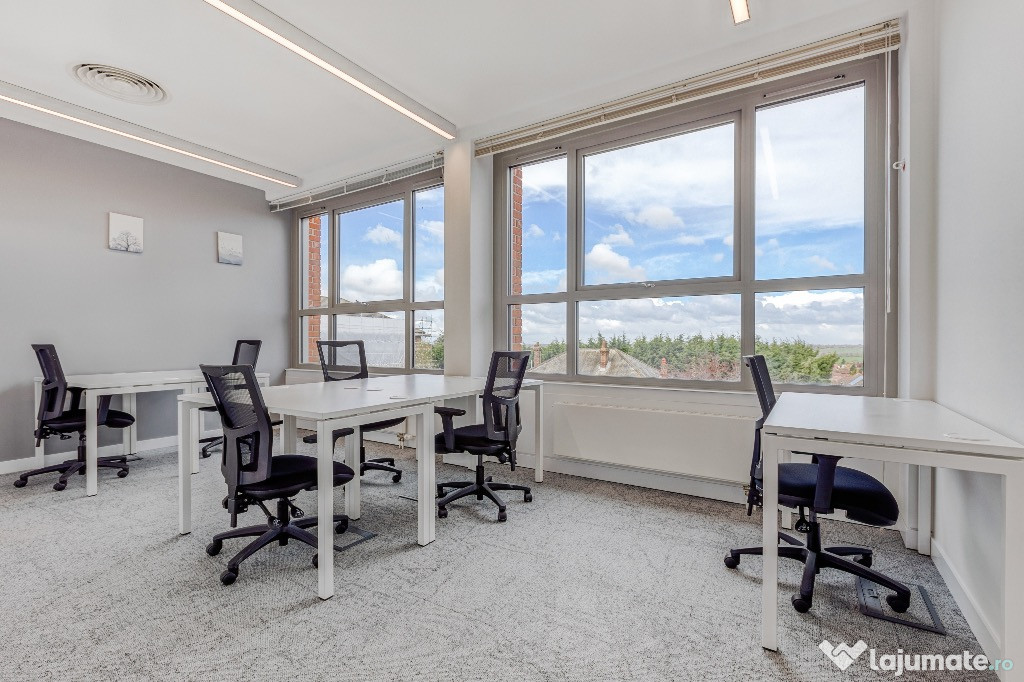 Spațiu de birou tip open-plan pentru 10 persoane în Regus Central