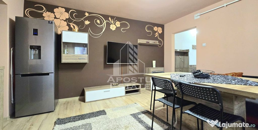 Apartament 3 camere, centrala proprie, zona Buziasului