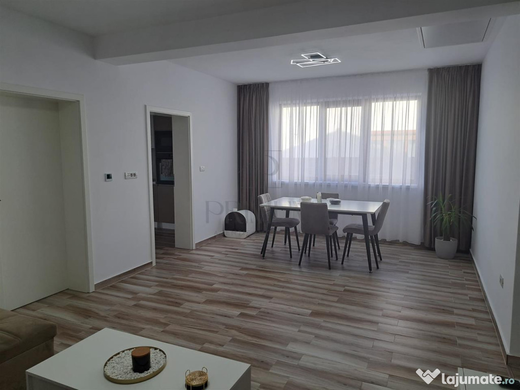 Duplex partial mobilat - zona excelenta - curte amenajata -