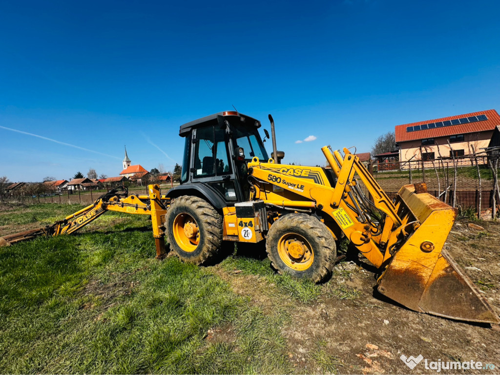 Buldoexcavator Case 580 Super LE