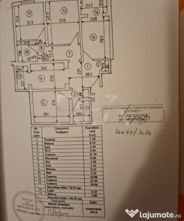 Apartament 4 Camere Rahova Barca