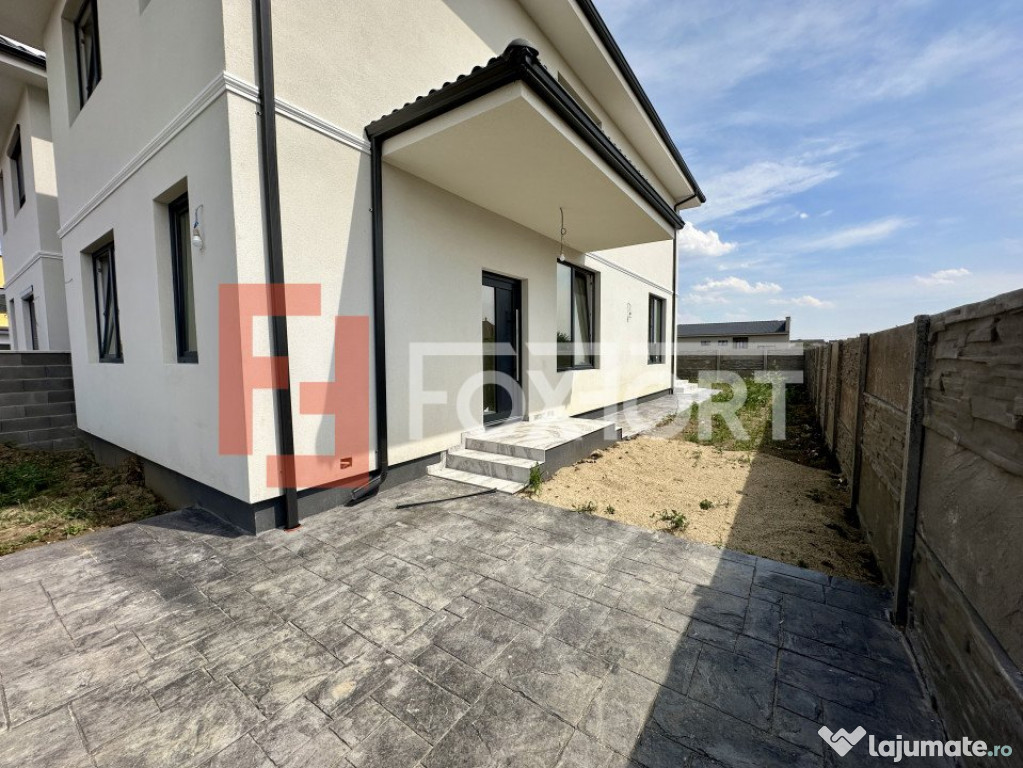 Duplex individual Mosnita cu 5 camere, 3 bai, zona Noul Lidl