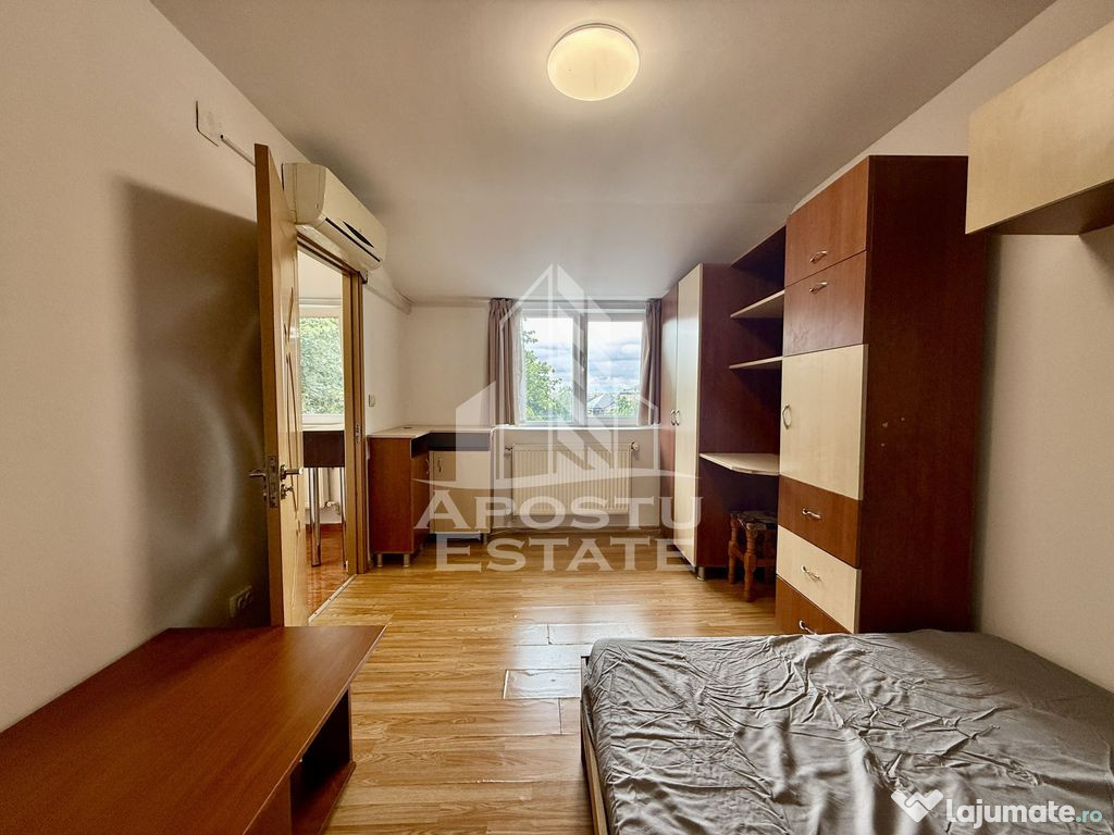 Apartament o camera, bucatarie inchisa, zona Telegrafului