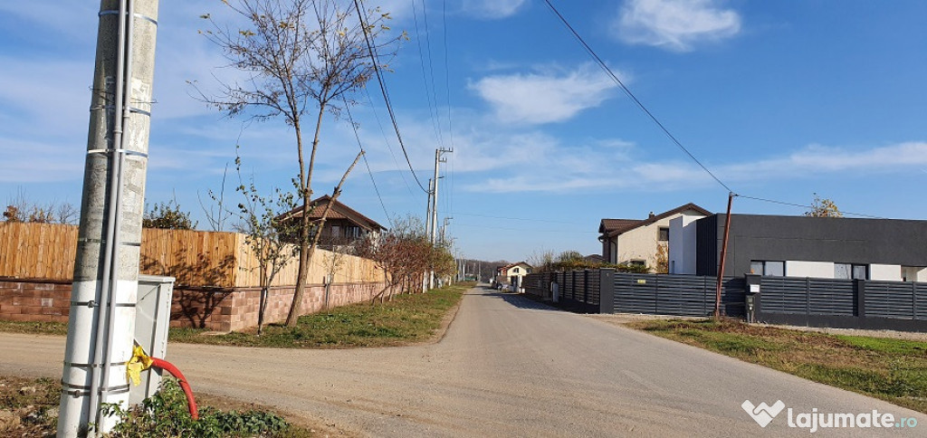 Teren ieftin langa padure si case noi in Balotesti, 21500 euro