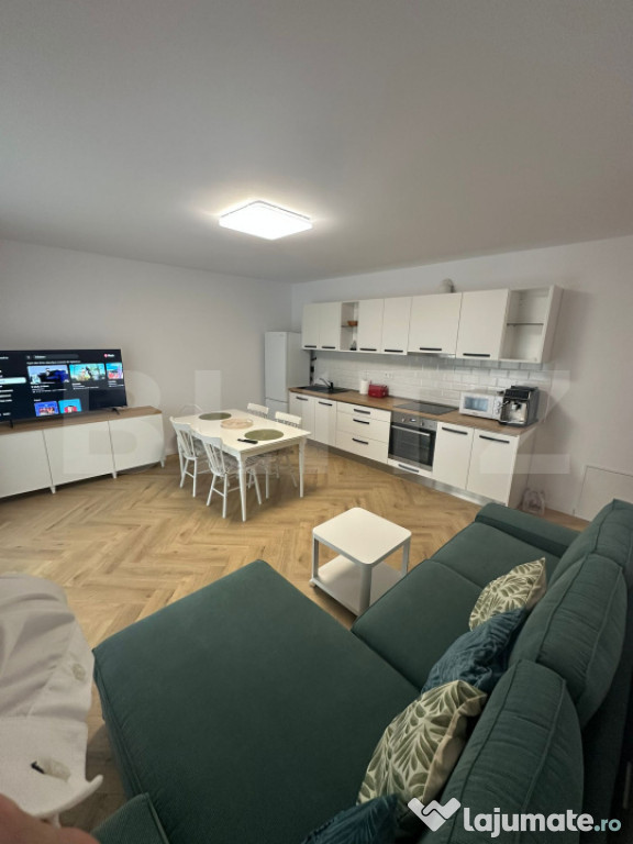 Vânzare apartament 3 camere – mobilat modern, 72.12 mp +