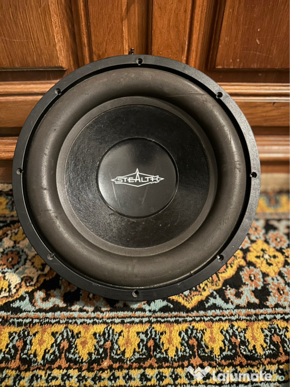 Subwoofer si condensator