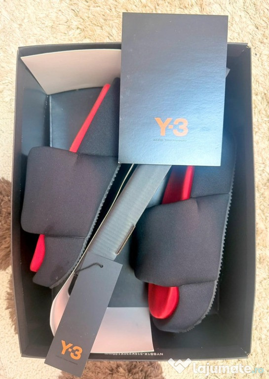 Papuci originali Adidas Y-3 Yohji Yamamoto – unisex, mărimea 39, stare